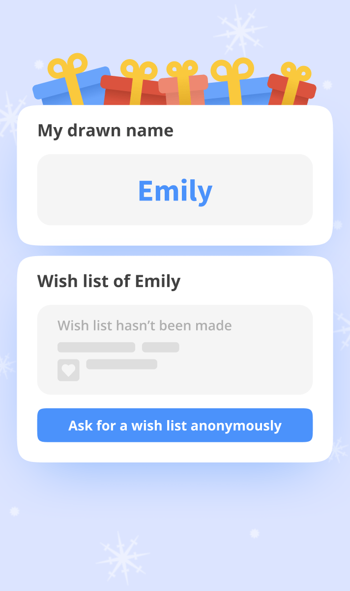 DrawNames Secret Santa App Free Gift Exchange Generator App DrawNames Secret Santa App Free Gift Exchange Generator App
