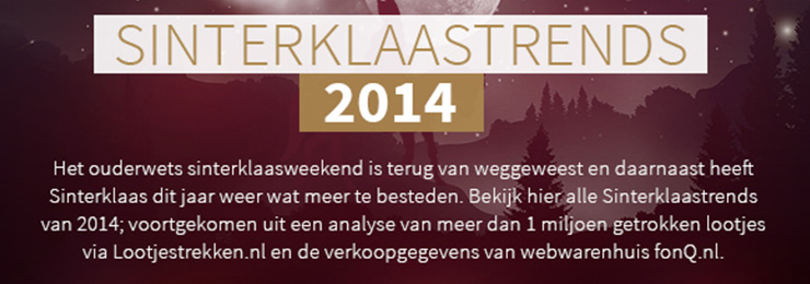 Ouderwets sinterklaasweekend is terug